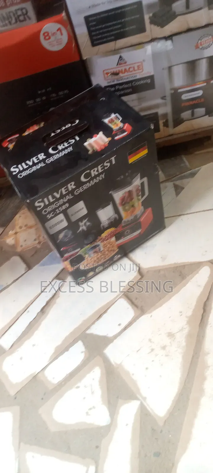 2 in 1 German Silver Crest Blender 2l