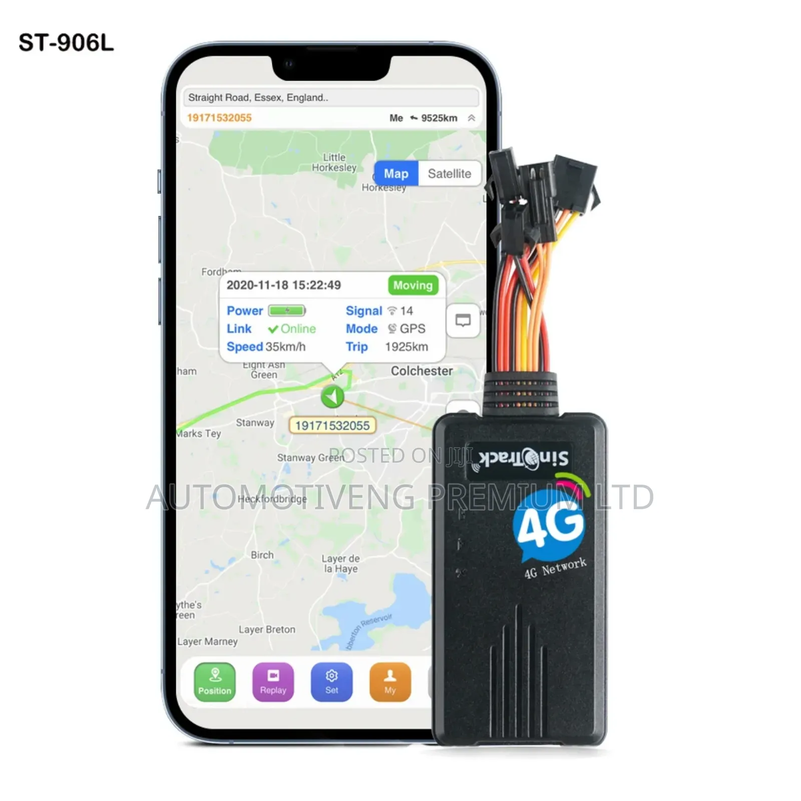 Original Vehicle Tracking Sinotrack St906 Device