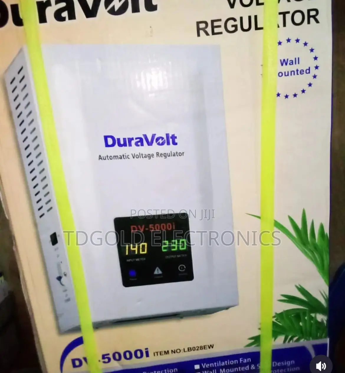 Duravolt 2000w Wall Mount Stabilizer