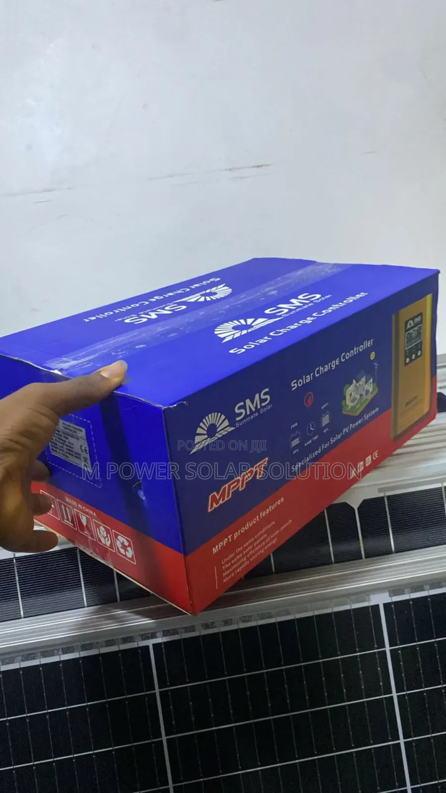 100a Sms Mppt Charge Controller