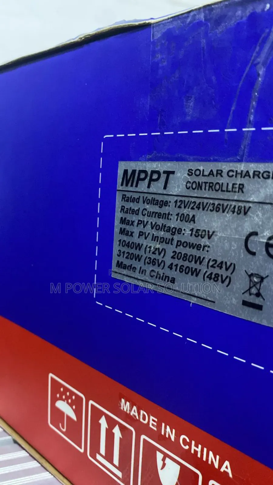 100a Sms Mppt Charge Controller