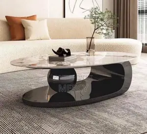 Luxury Silver Marble Table
