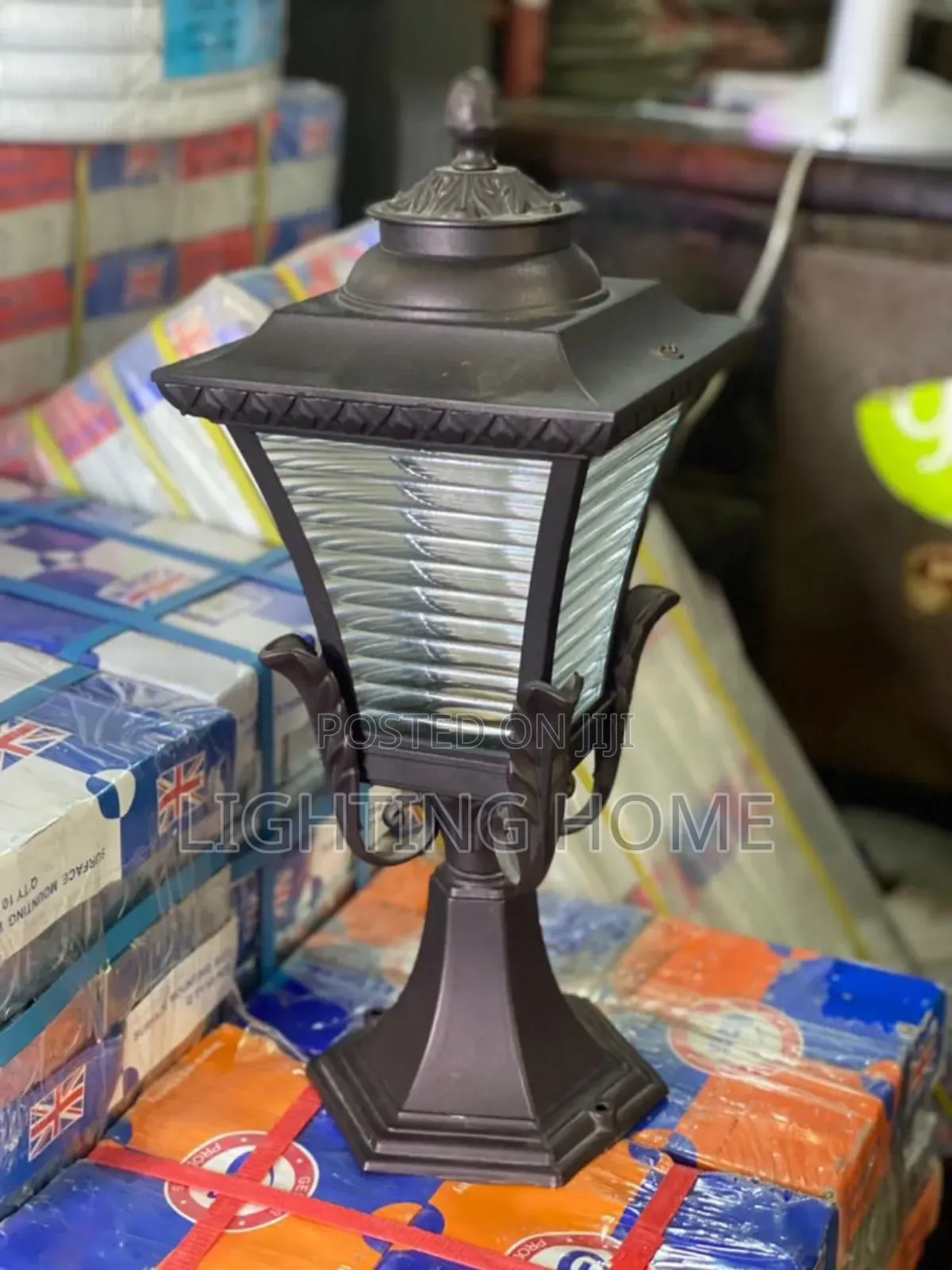 European Gate Lamp