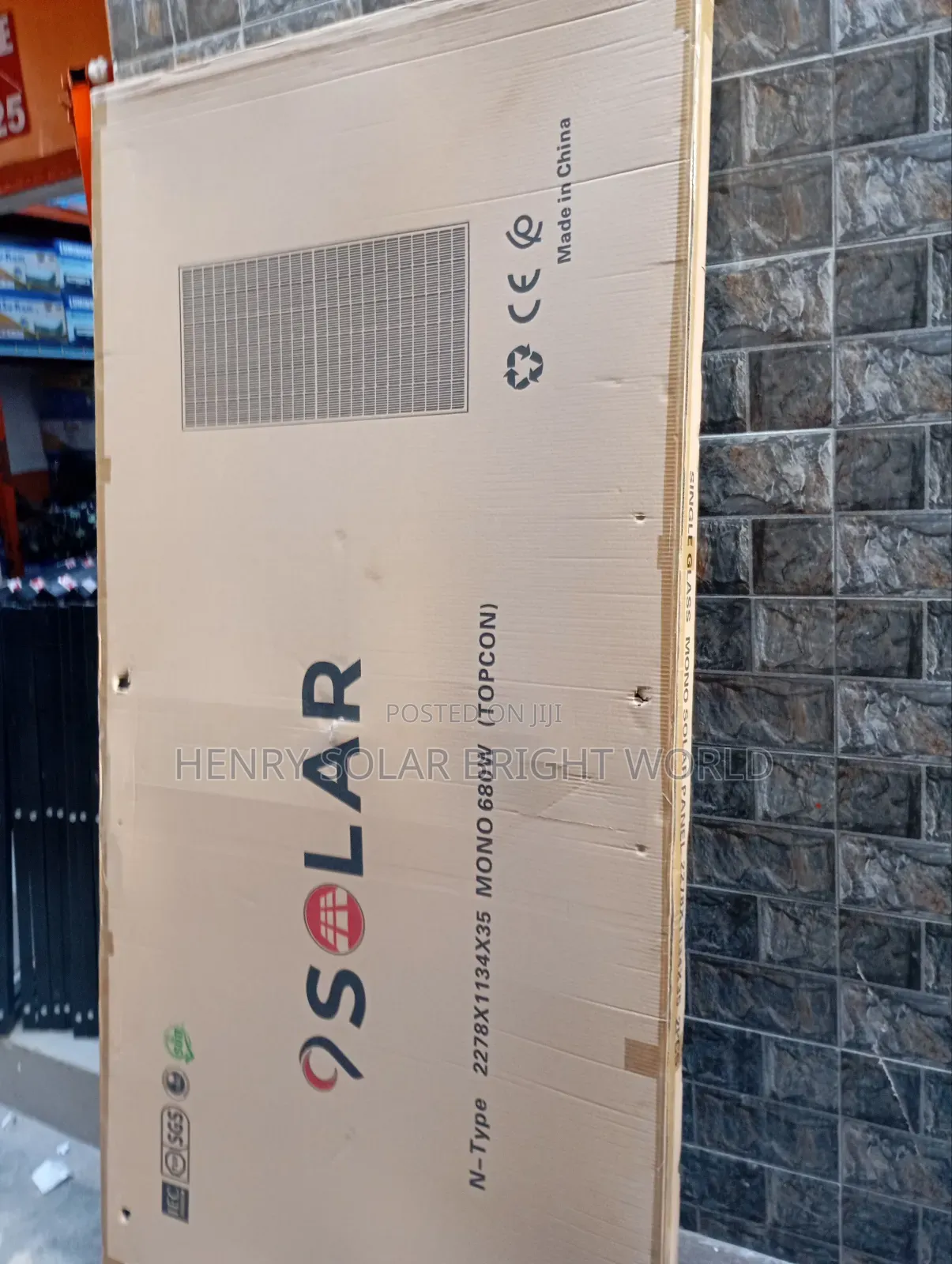 9solar 680w Mono Solar Panel