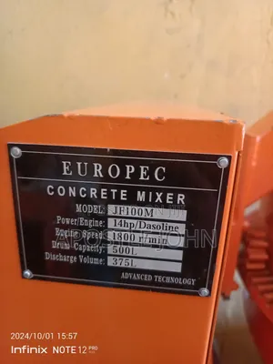 Concrete Mixer 500 L