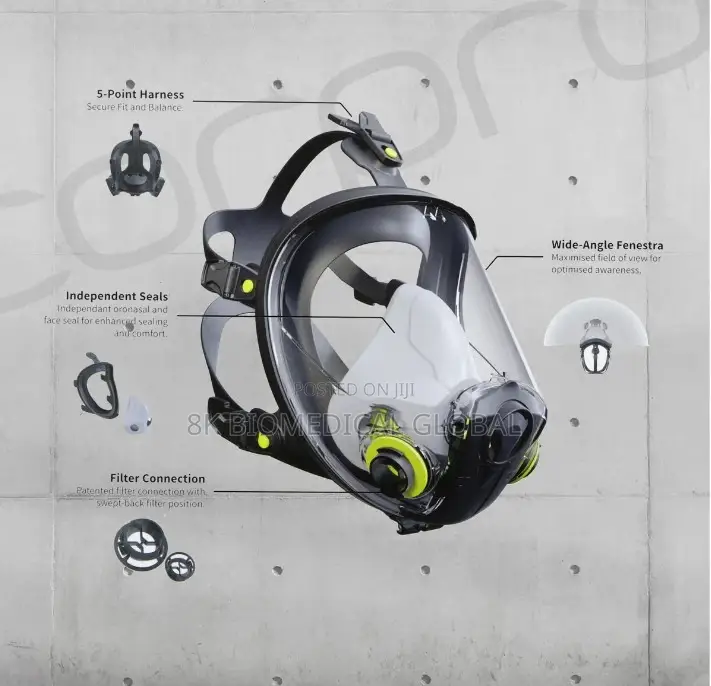 Corpro - Full Face Mask Ffm1600 - Small, Medium & Large