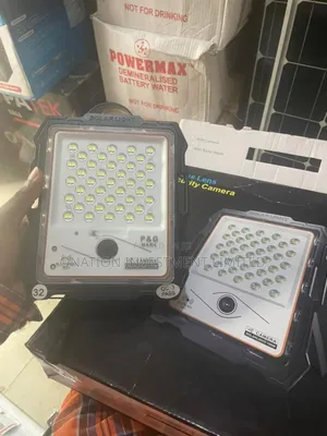 100W Solar Light With Hidden Camera