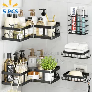 5in1 Shower Caddy Bathroom Corner Rack