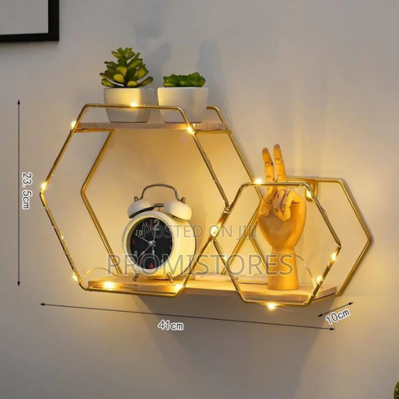 Metal Wall Mounted Decorative Shelves