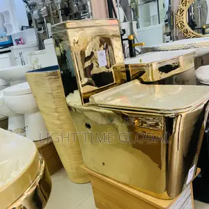 Italian Gold Luxury Water Closet