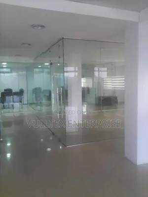 Full Glass Office Partition.