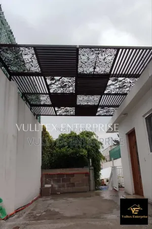(Laser Cut) Pergola, Rooftop.