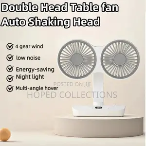 New Desktop Doubled Head Fan