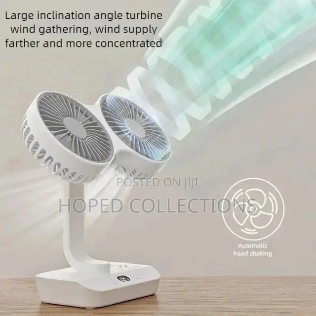 New Desktop Doubled Head Fan
