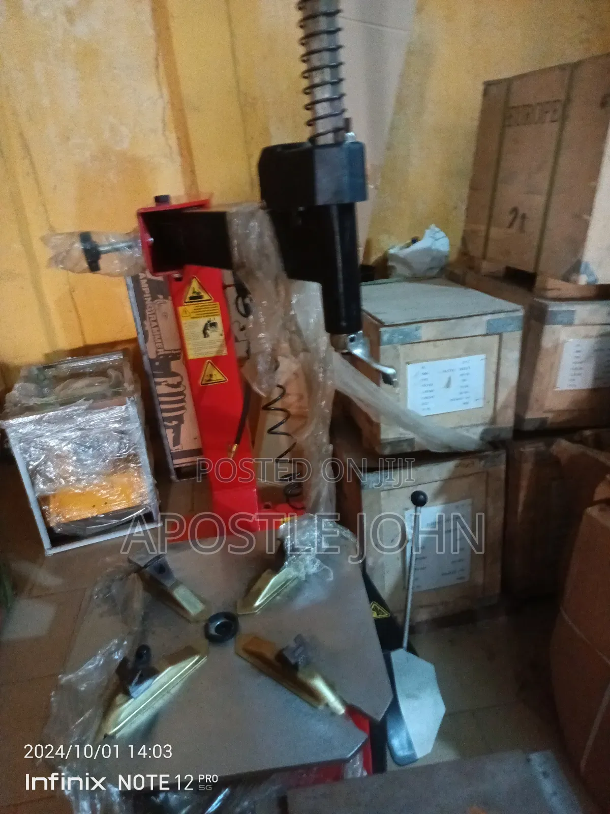 Moto Tire Changer Machine