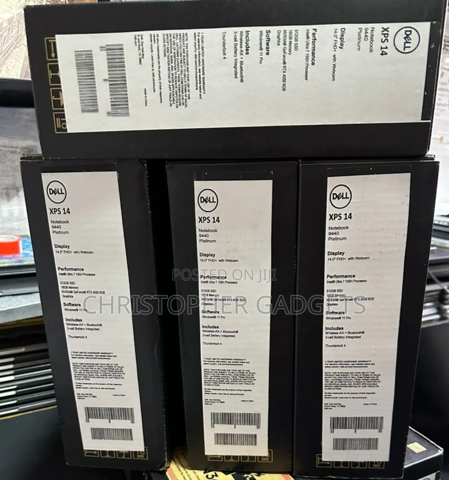 New Laptop Dell XPS 14 9440 16GB Intel Core Ultra 7 SSD 512GB