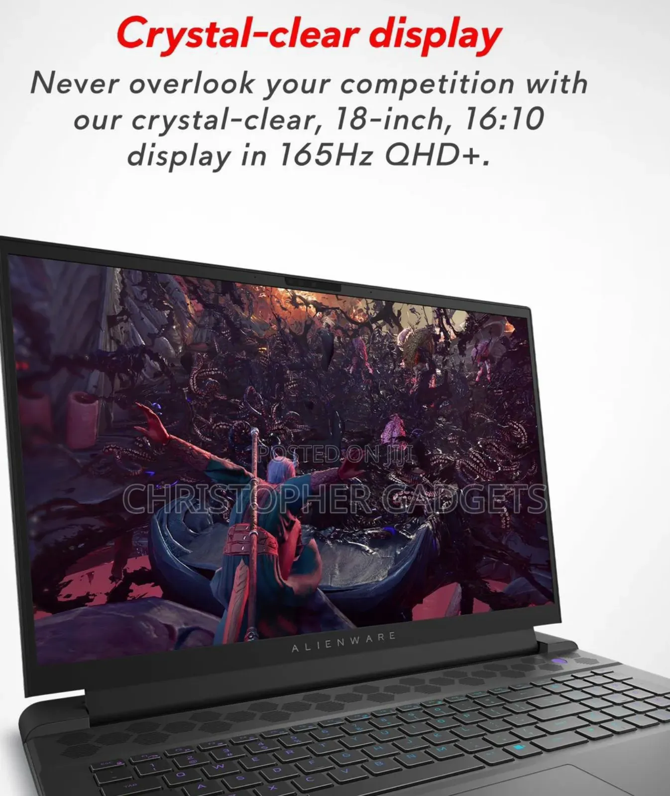 New Laptop Dell Alienware M18 R2 32GB Intel Core I9 SSD 2T