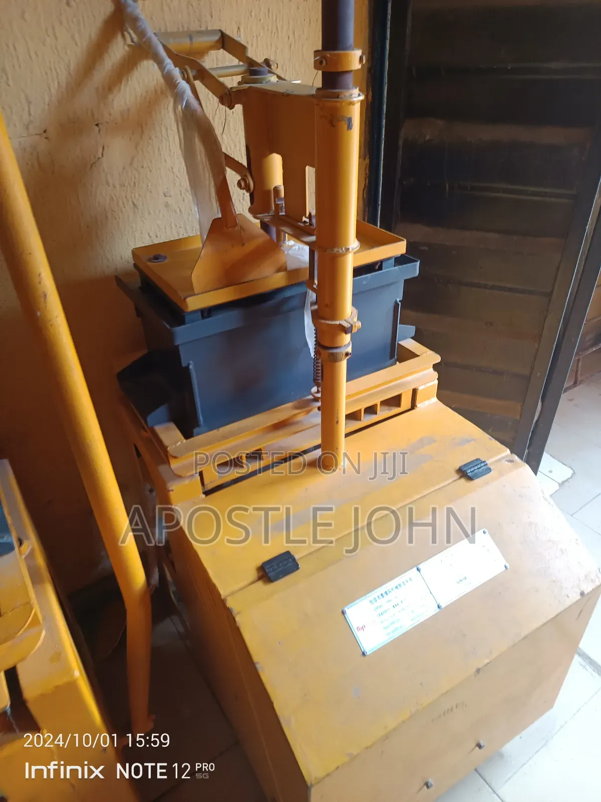 Block Molding Machine Single Face