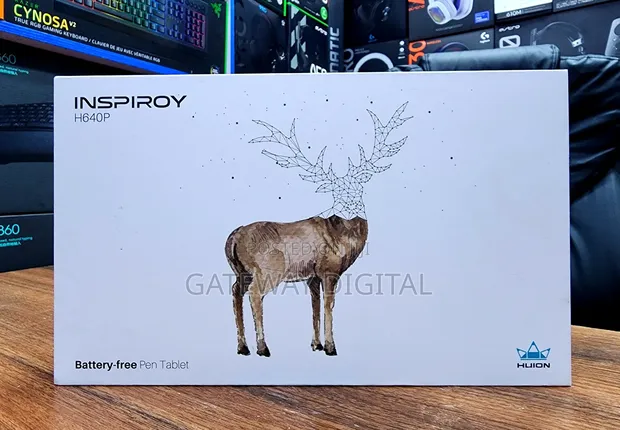 Huion Inspiroy H640p Drawing Tablet, 6x4 Inch Art Tablet in Ikeja - Main Image