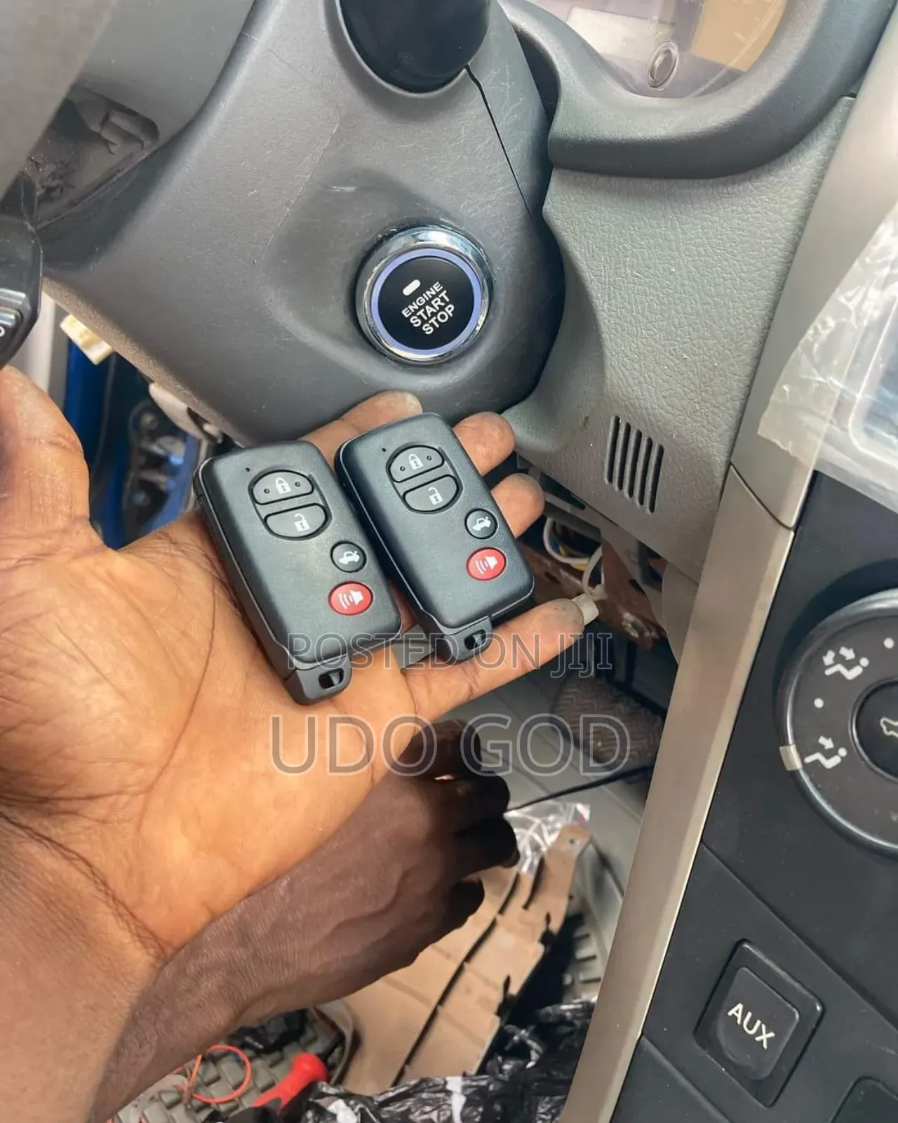 Keyless Thumb Start,Key Remote Control Start