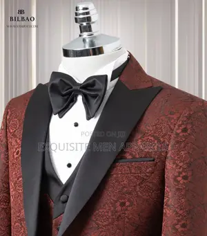 Exclusive Flower Designer Turkish Tuxedo Men’S Suit