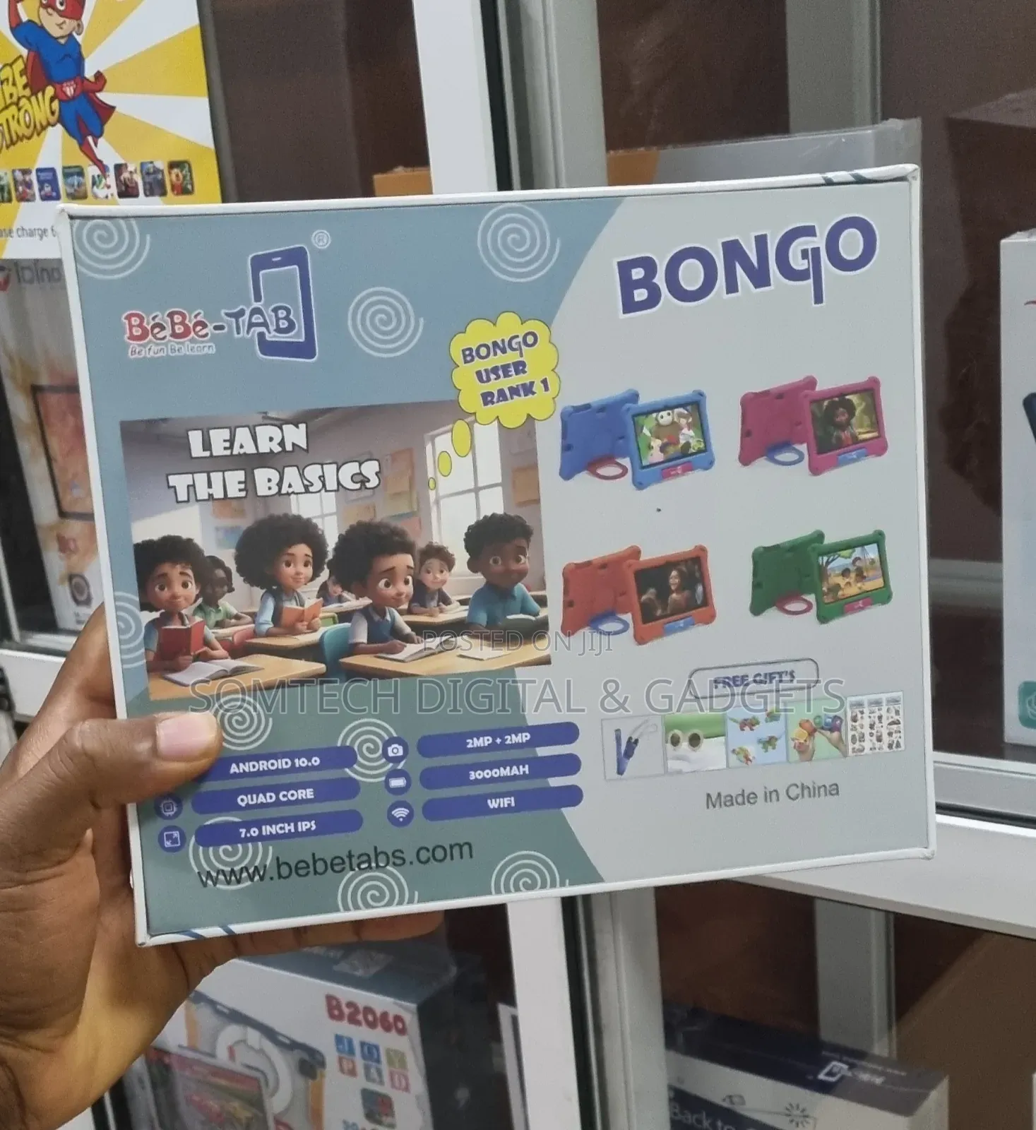 Children's Educational Tablet Bebe Bongo