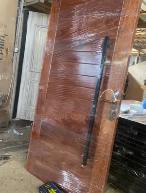 Unique Mahogany Wooden Door