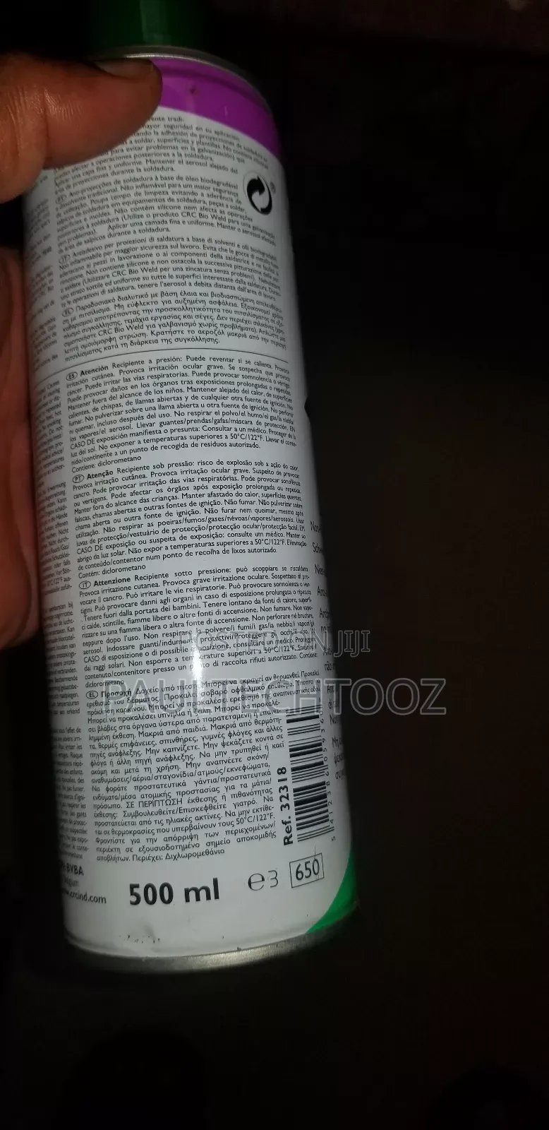 Anti Spatter Spray