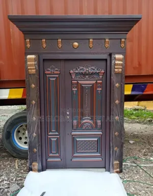 Copper Door With Ark Design