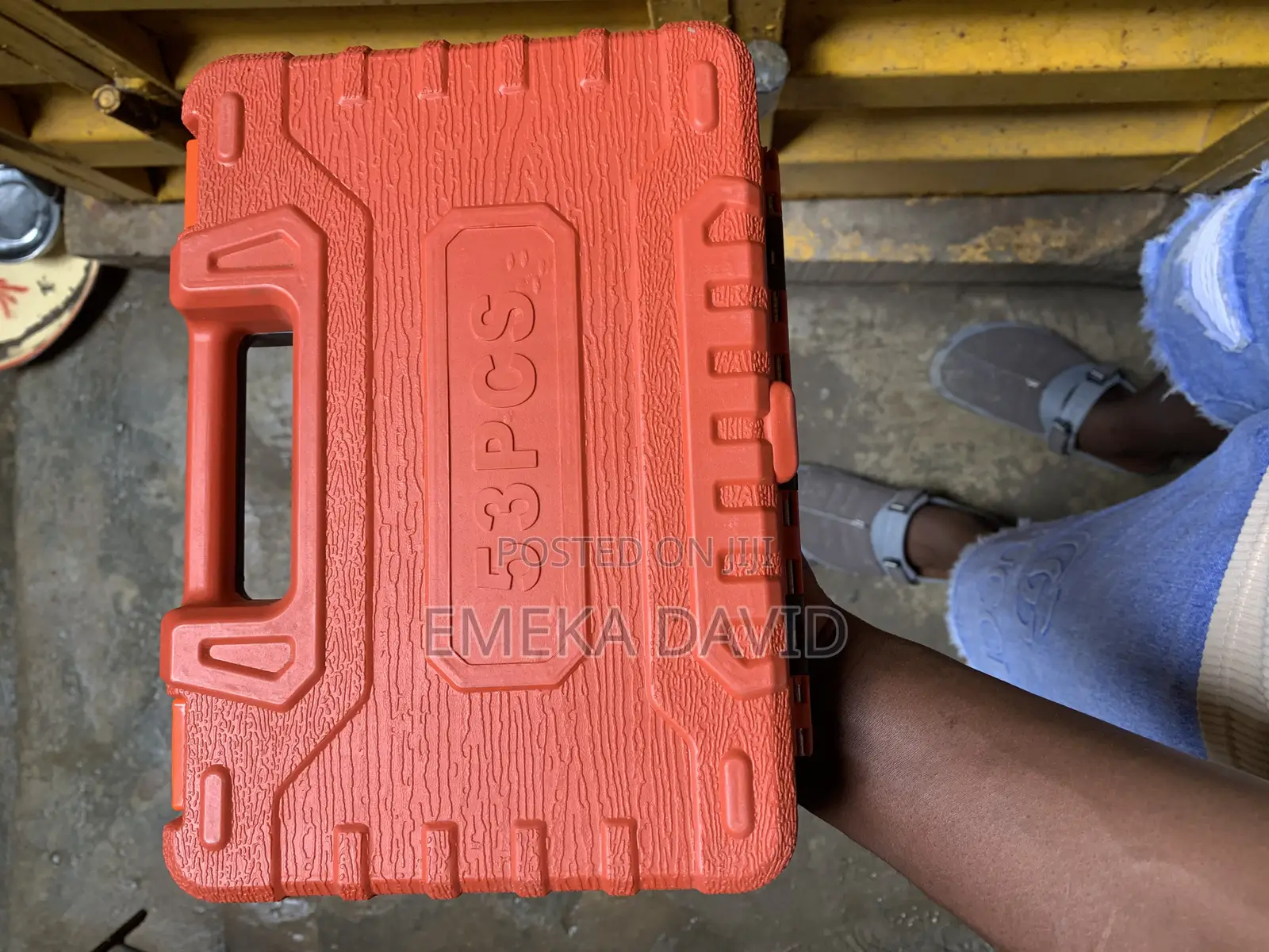 Hand Socket Set 53pie Tools Box