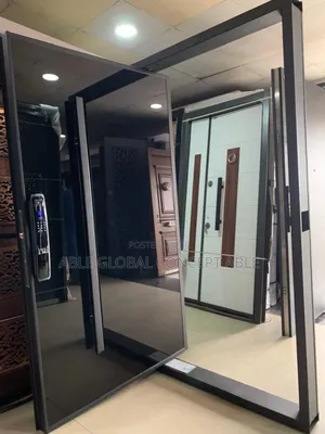 Pivot Door With Smart Locks