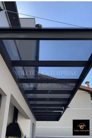 Fancy Glass Awning