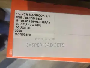 New Laptop Apple MacBook Air 8GB Apple M1 SSD 256GB