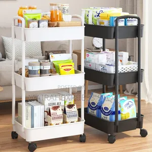 3-Tier Multipurpose Kitchen Trolley Cart