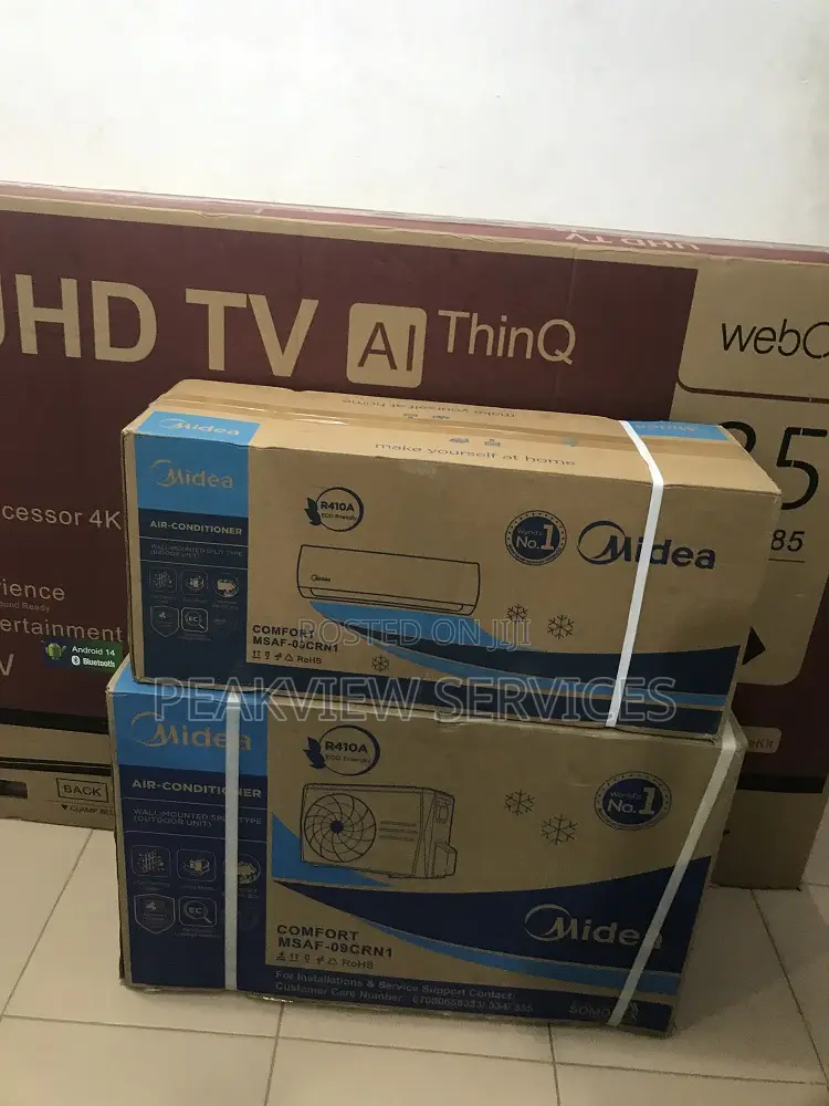 Reliable- Midea 1HP Split Air Conditioner MSAF-09CRN1