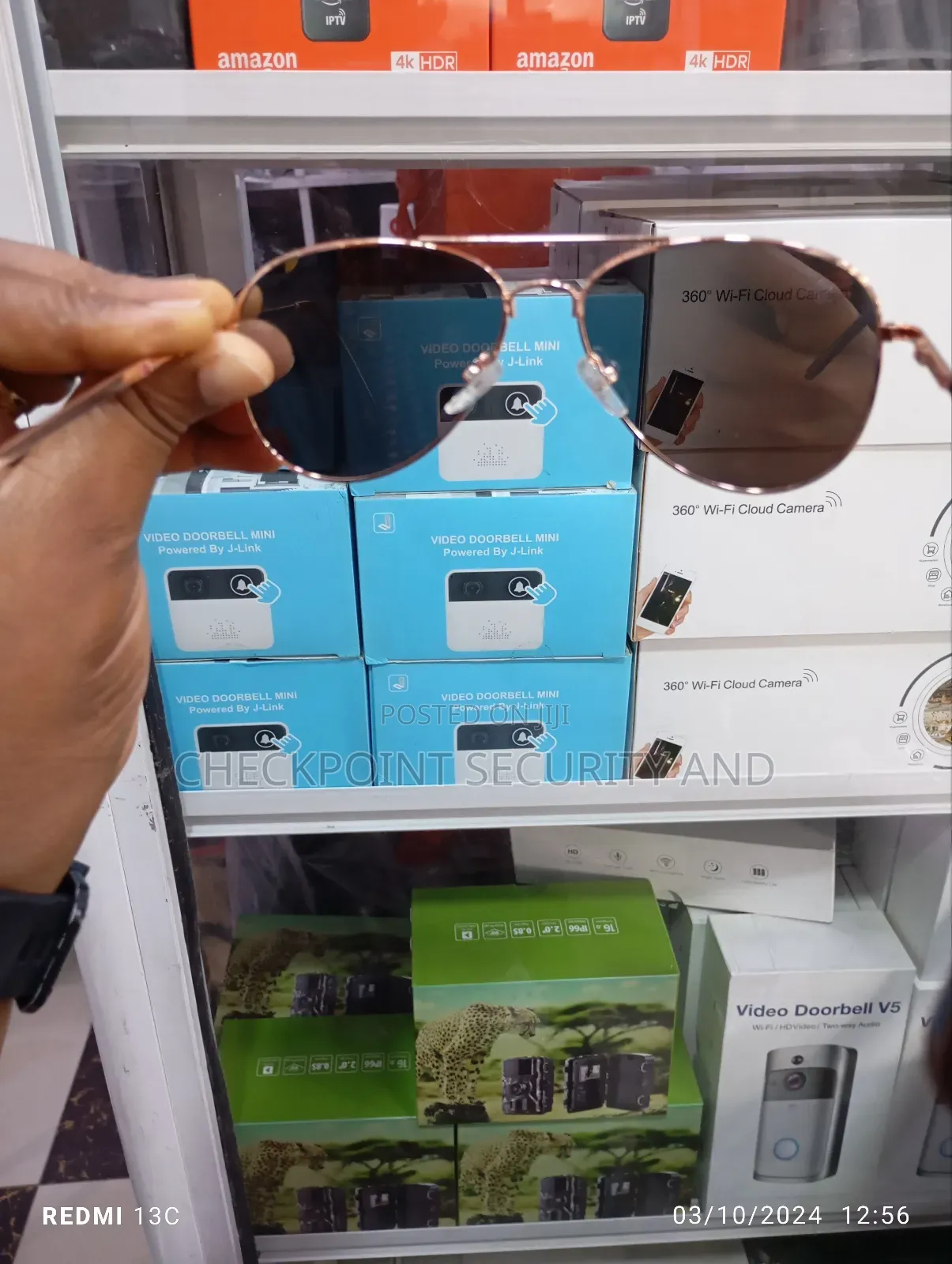 Rear View Eyeglass for See Back