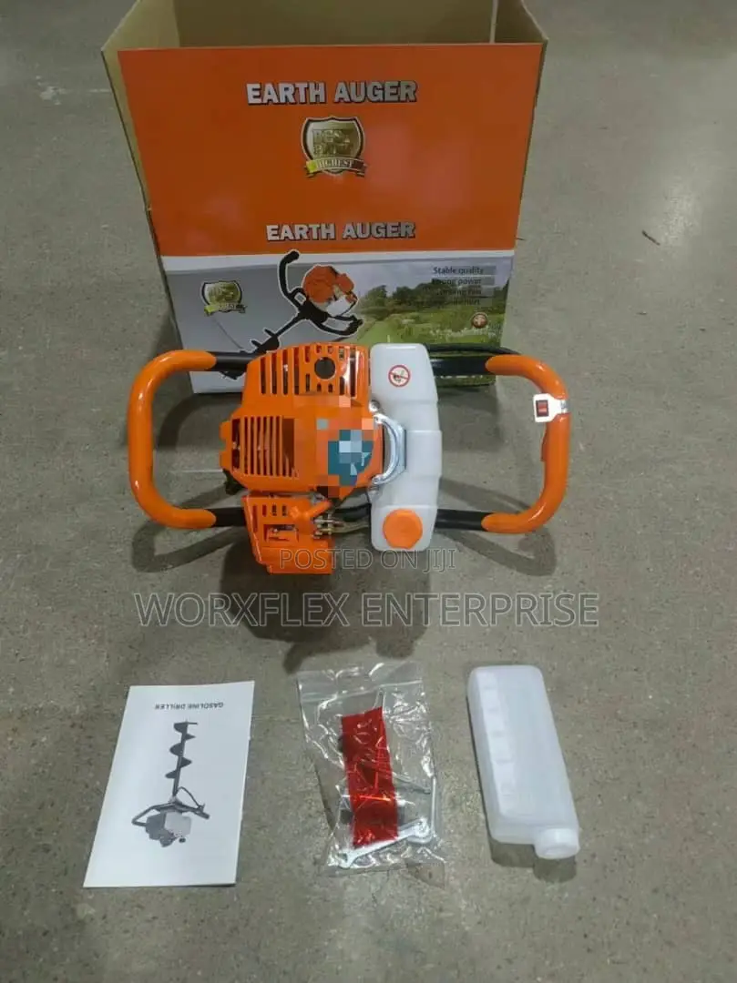 Gasoline Earth Digger Machine