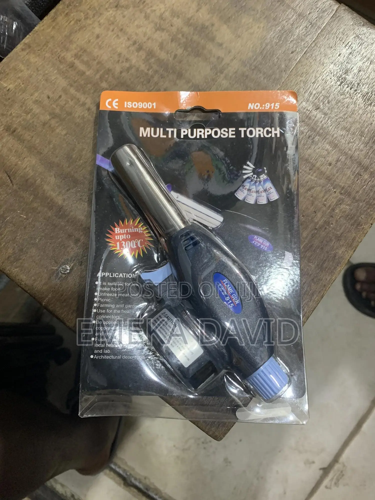 Hand Flame Gun