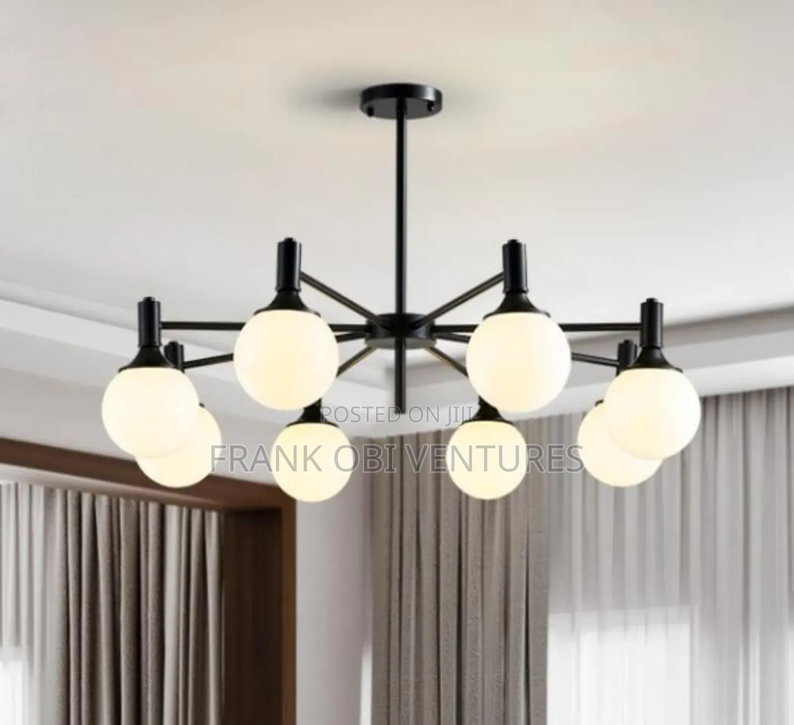 Frosted Chandeliers