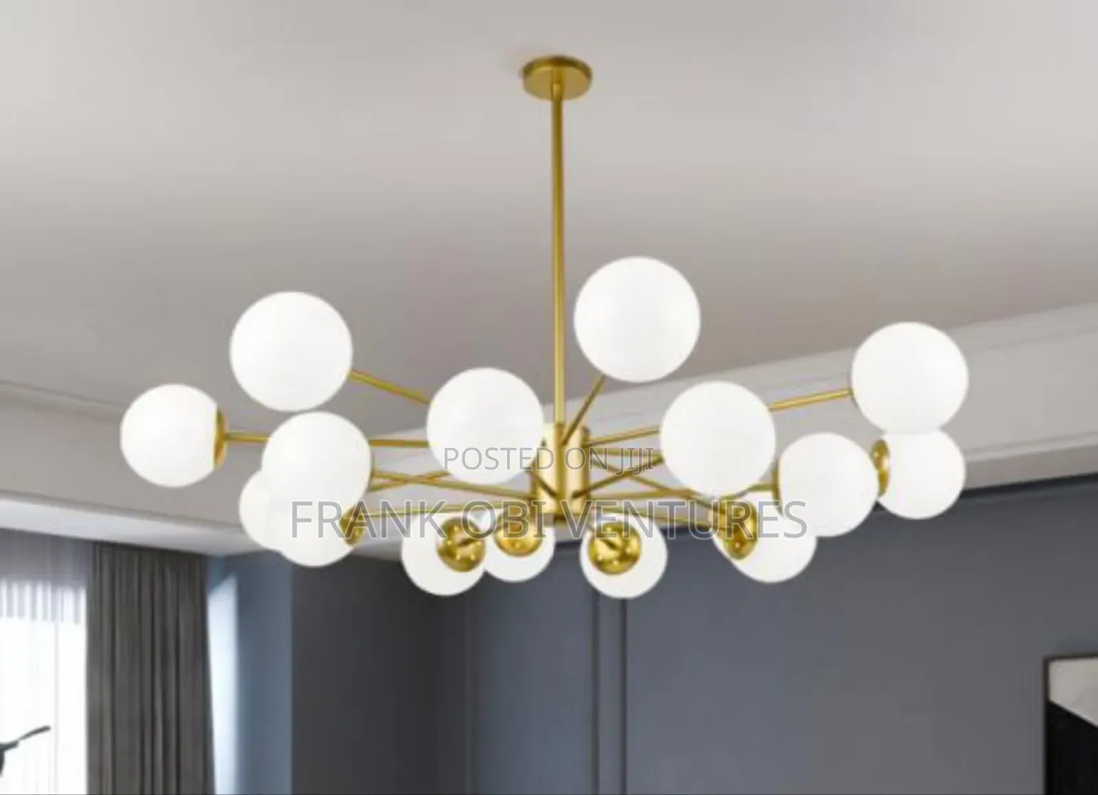 Frosted Chandeliers