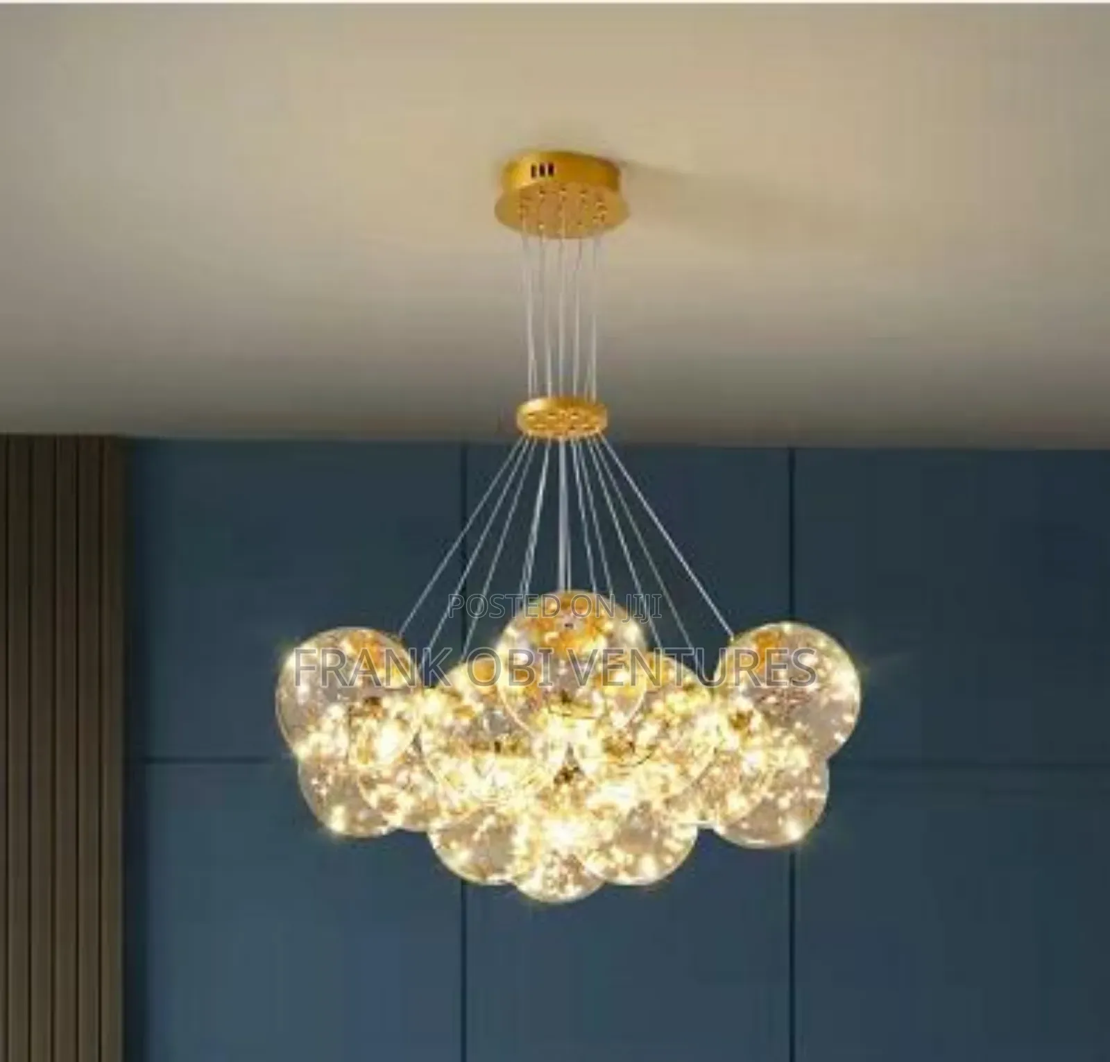 Frosted Chandeliers