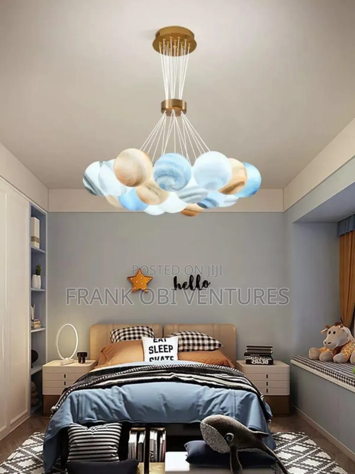 Frosted Chandeliers