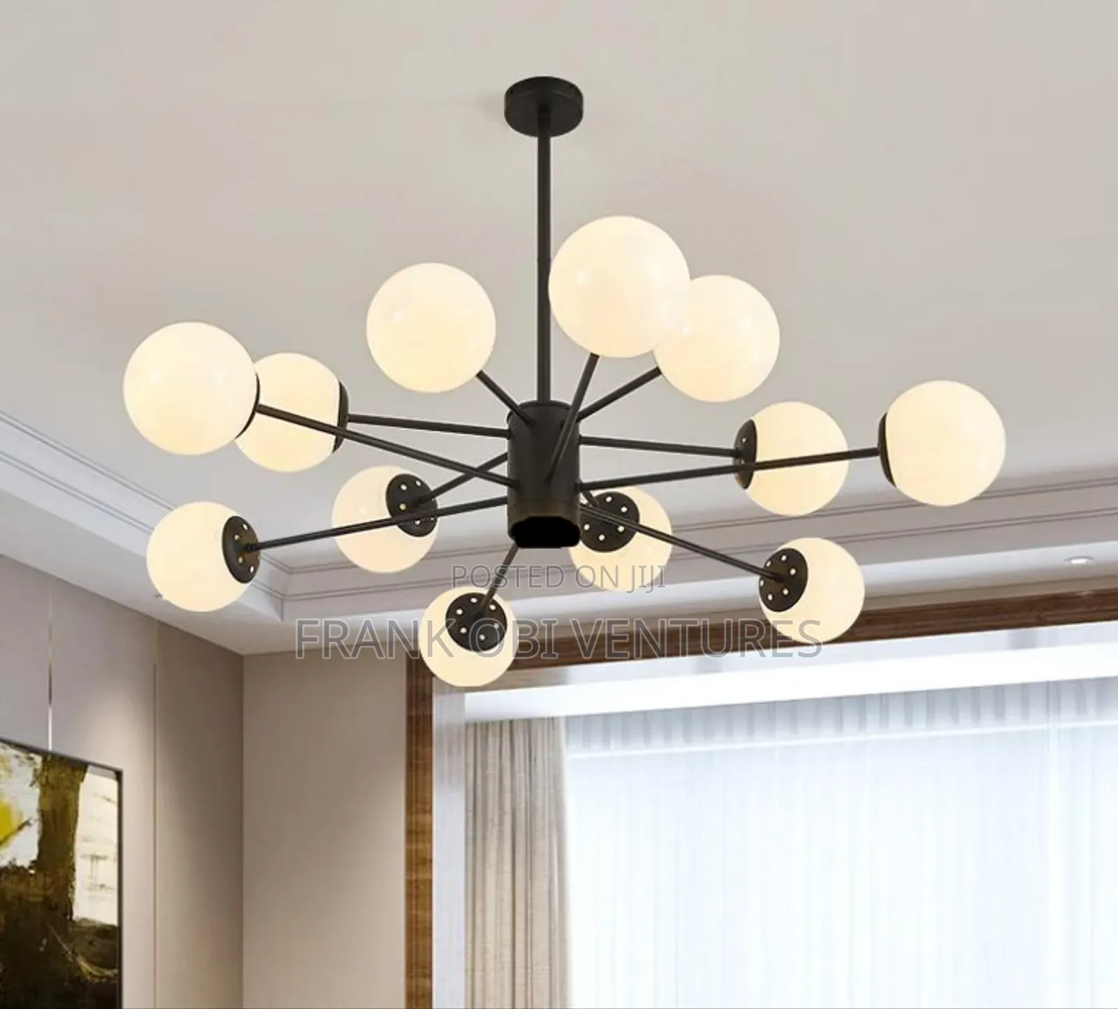 Frosted Chandeliers