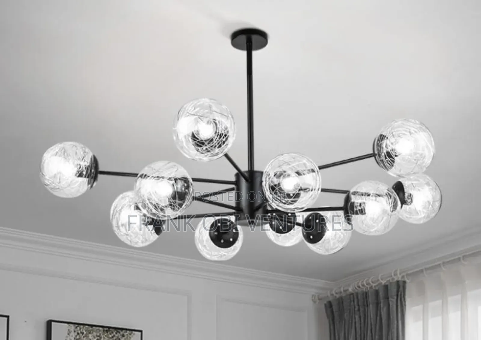 Frosted Chandeliers