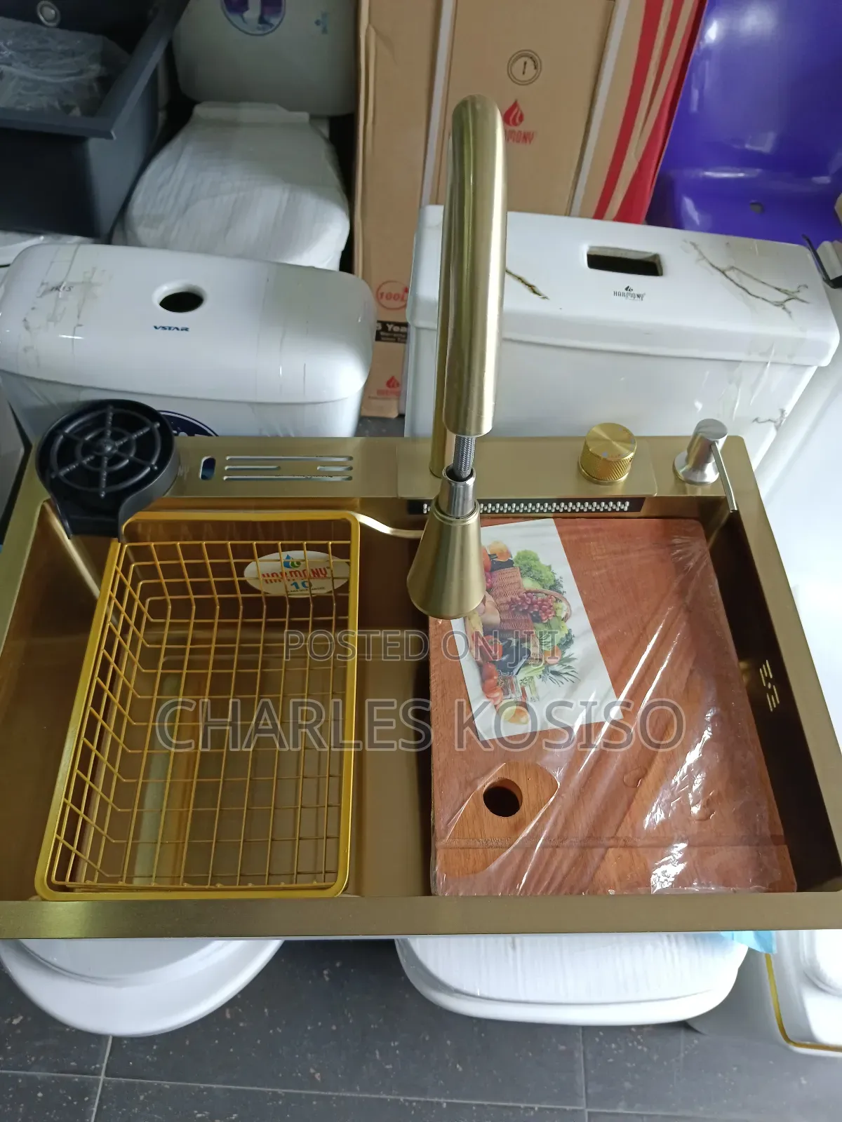 Spega Luxury Gold Sink