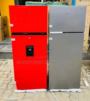 Hisense 205l Double Door Fridge With Water Dispenser