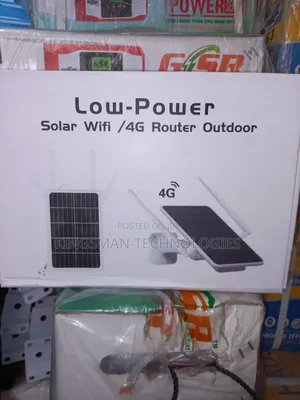 Solar Wifi / 4G Router Outdoor