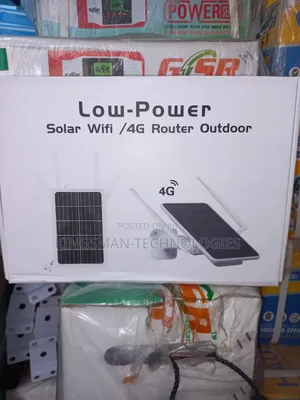 Solar Wifi / 4G Router Outdoor