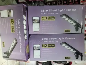 500W Solar Street Lighting With Camera
