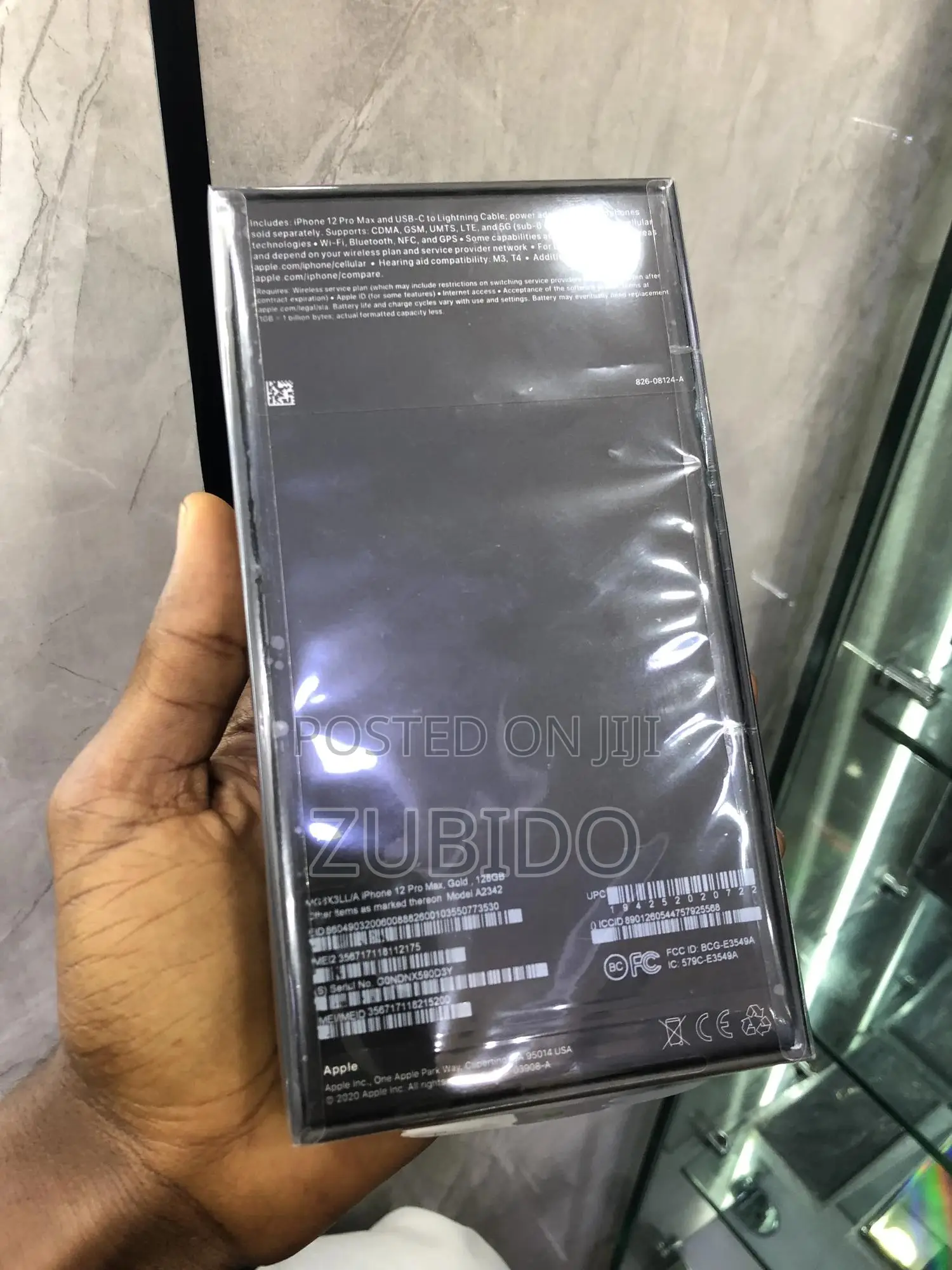 New Apple iPhone 12 Pro Max 128 GB Black